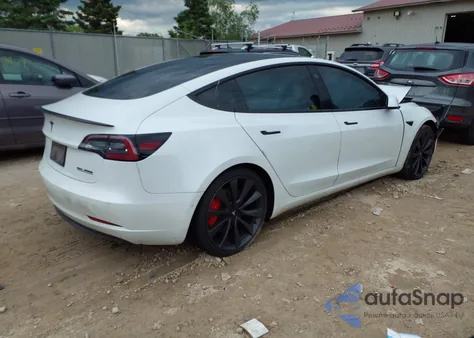 2020 Tesla Model 3 из США, поврежденный, VIN 5YJ3E1EC7LF714303